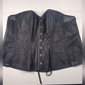Adore Me Corset Brand New Size 3XL Black NWOT